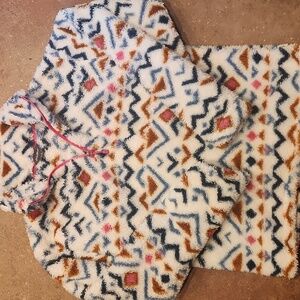 Eddie Bauer Wmns S Aztec 1/4 Zip Fleece